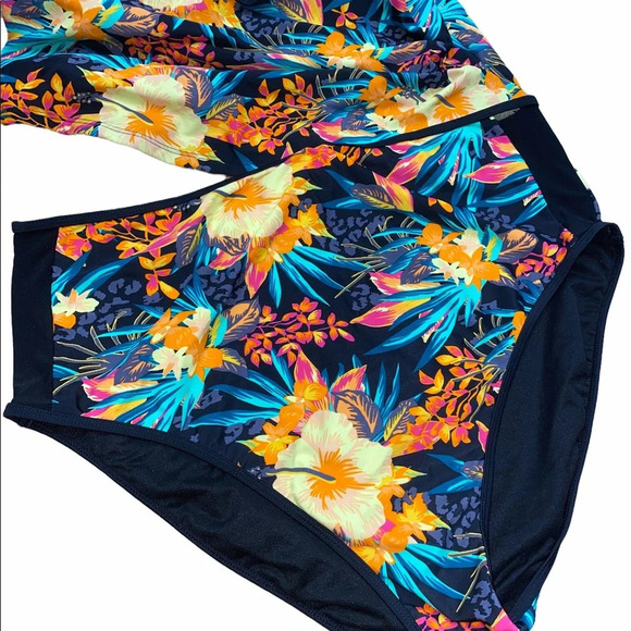 Your Best look 2 piece swimsuit tropical size 20W - Picture 2 of 8